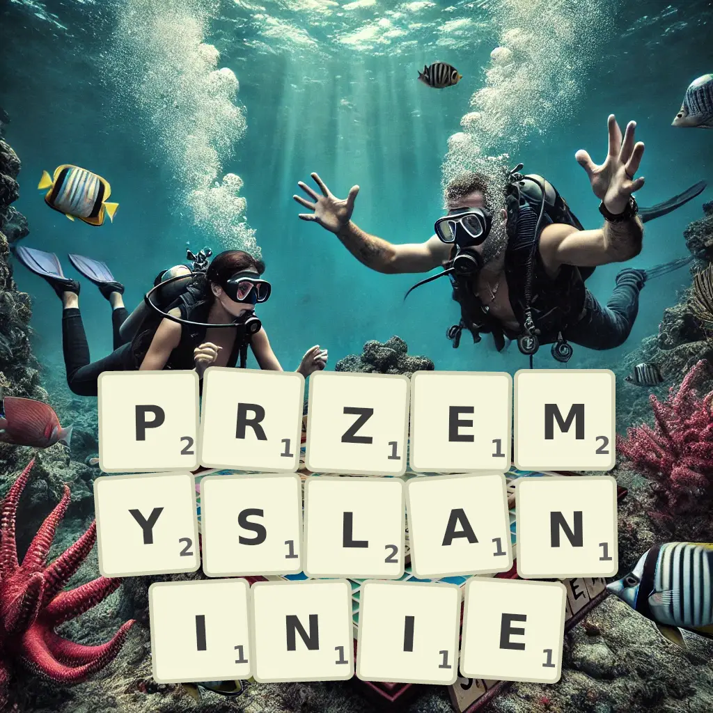 Słowa z liter PRZEMYŚLANINIE