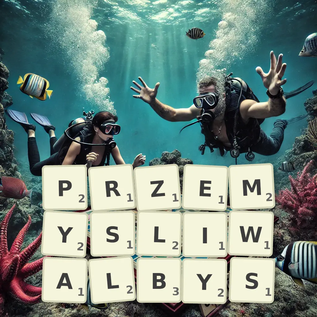 Słowa z liter PRZEMYŚLIWAŁBYŚ