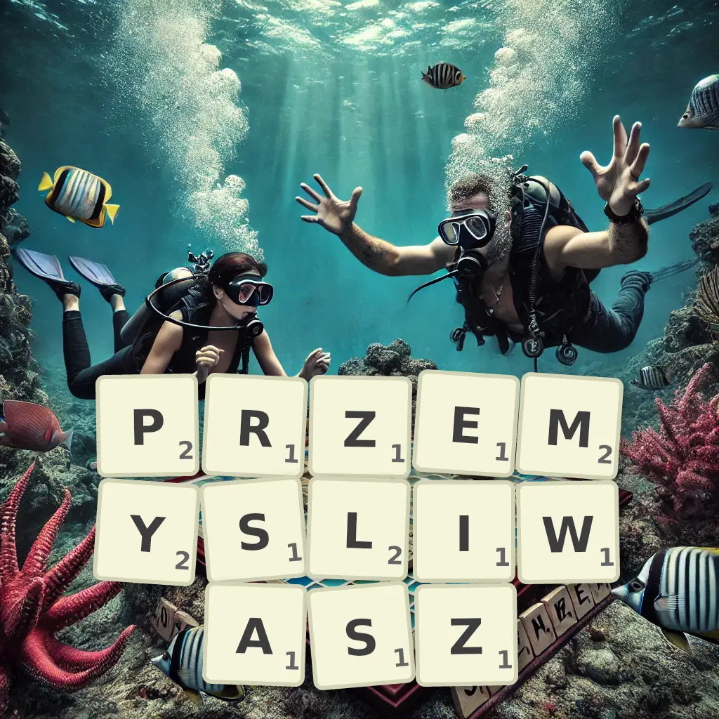 Słowa z liter PRZEMYŚLIWASZ