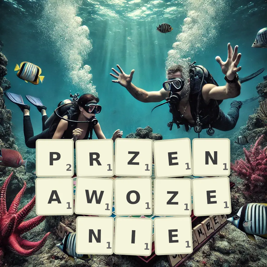 Słowa z liter PRZENAWOŻENIE
