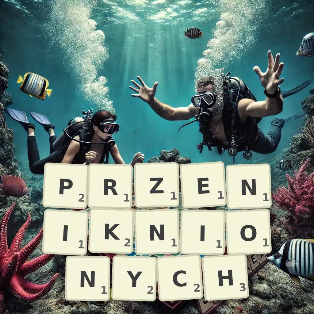 Lista słów z liter PRZENIKNIONYCH Słowa z liter PRZENIKNIONYCH