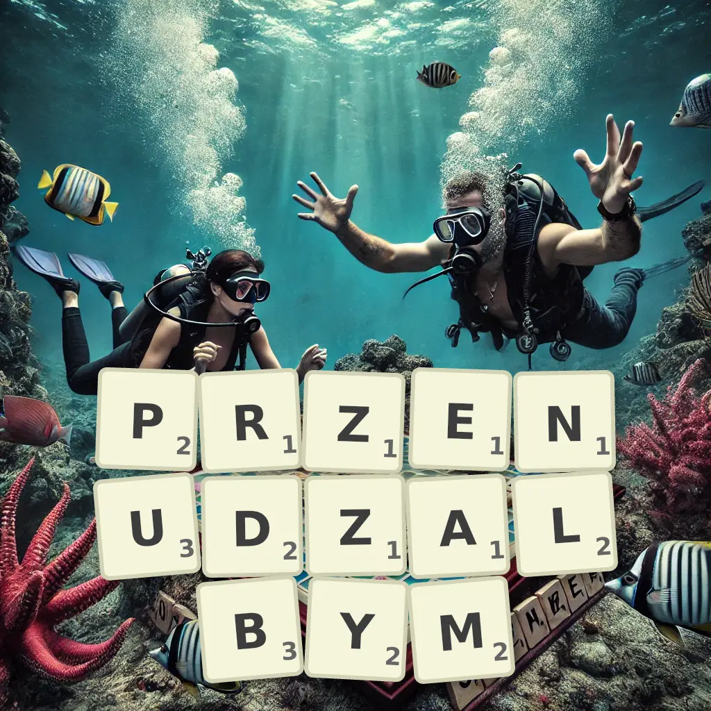 Słowa z liter PRZENUDZAŁBYM