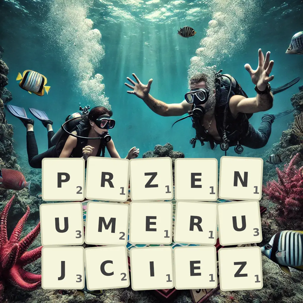 Słowa z liter PRZENUMERUJCIEŻ