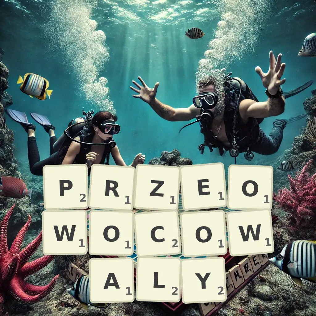 Słowa z liter PRZEOWOCOWAŁY
