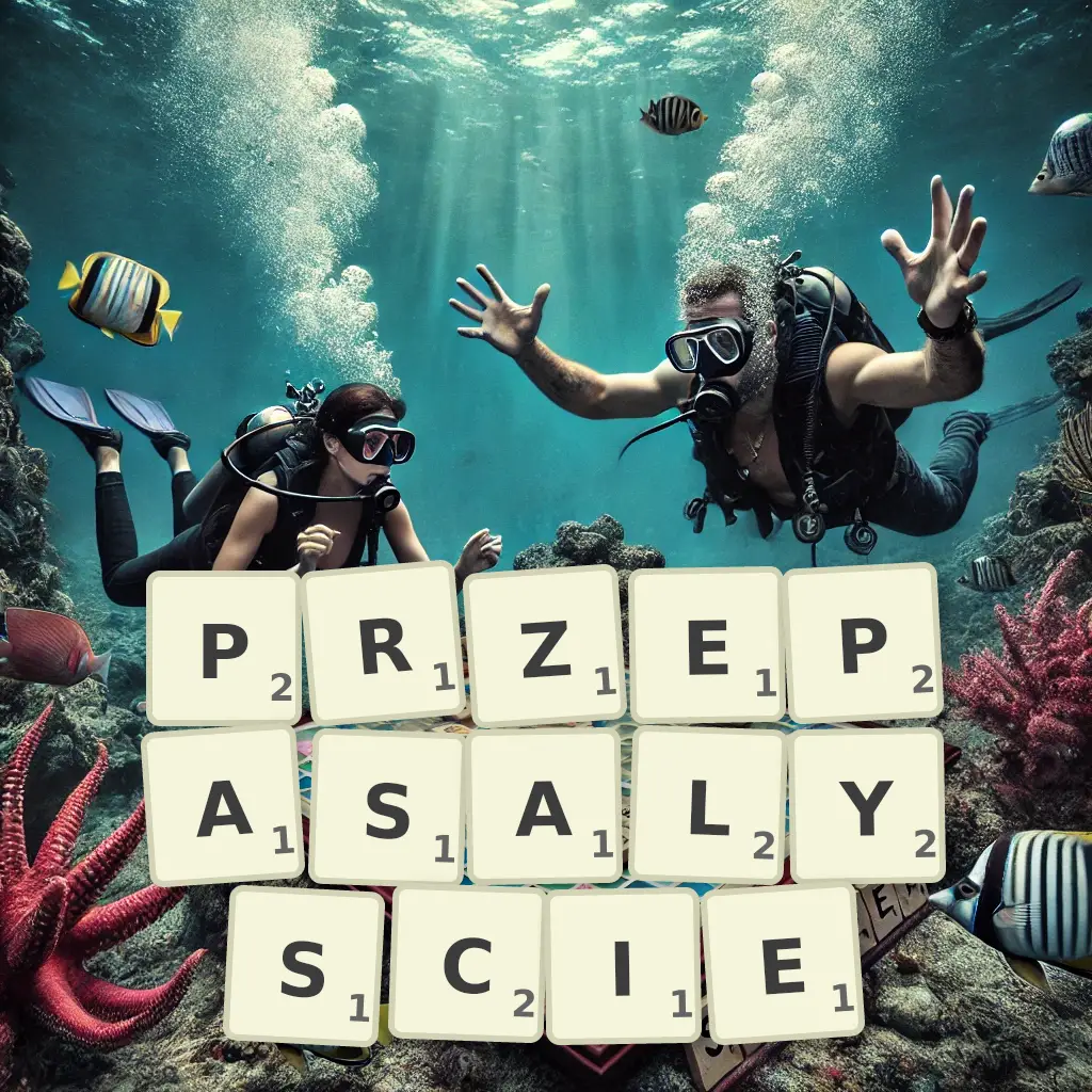 Słowa z liter PRZEPASAŁYŚCIE