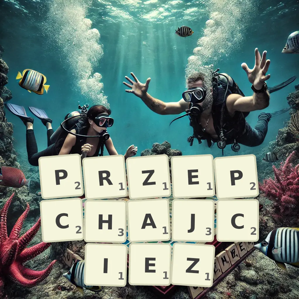 Słowa z liter PRZEPCHAJCIEŻ