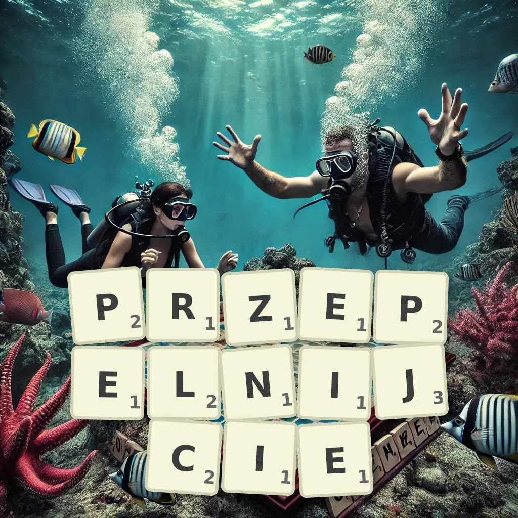 Słowa z liter PRZEPEŁNIJCIE