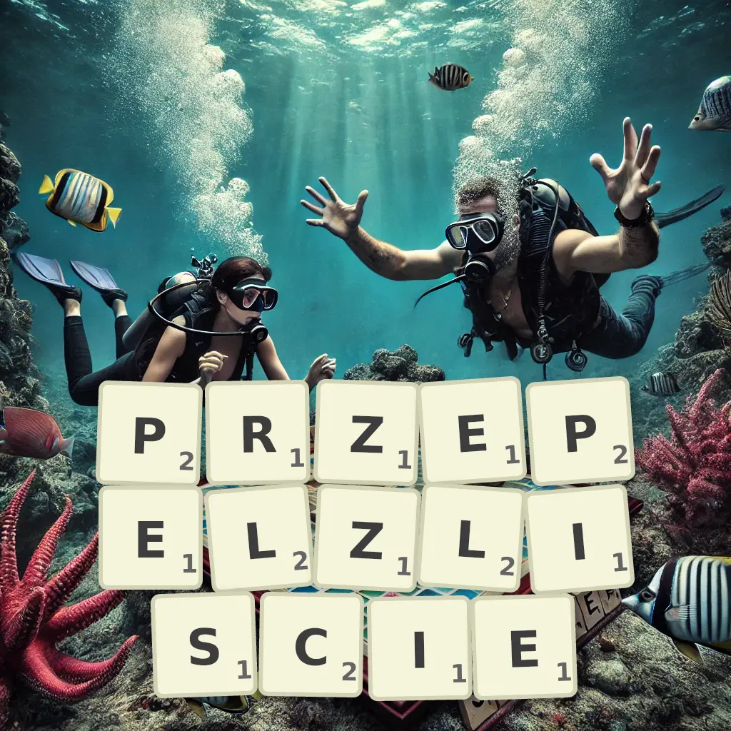 Słowa z liter PRZEPEŁŹLIŚCIE