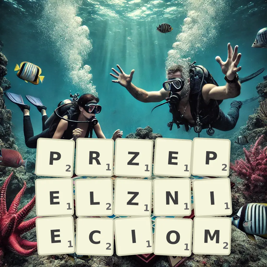 Słowa z liter PRZEPEŁŹNIĘCIOM