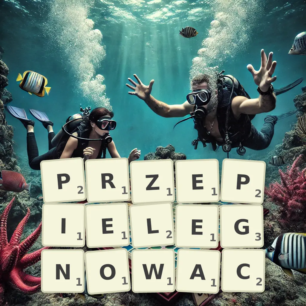 Słowa z liter PRZEPIELĘGNOWAĆ