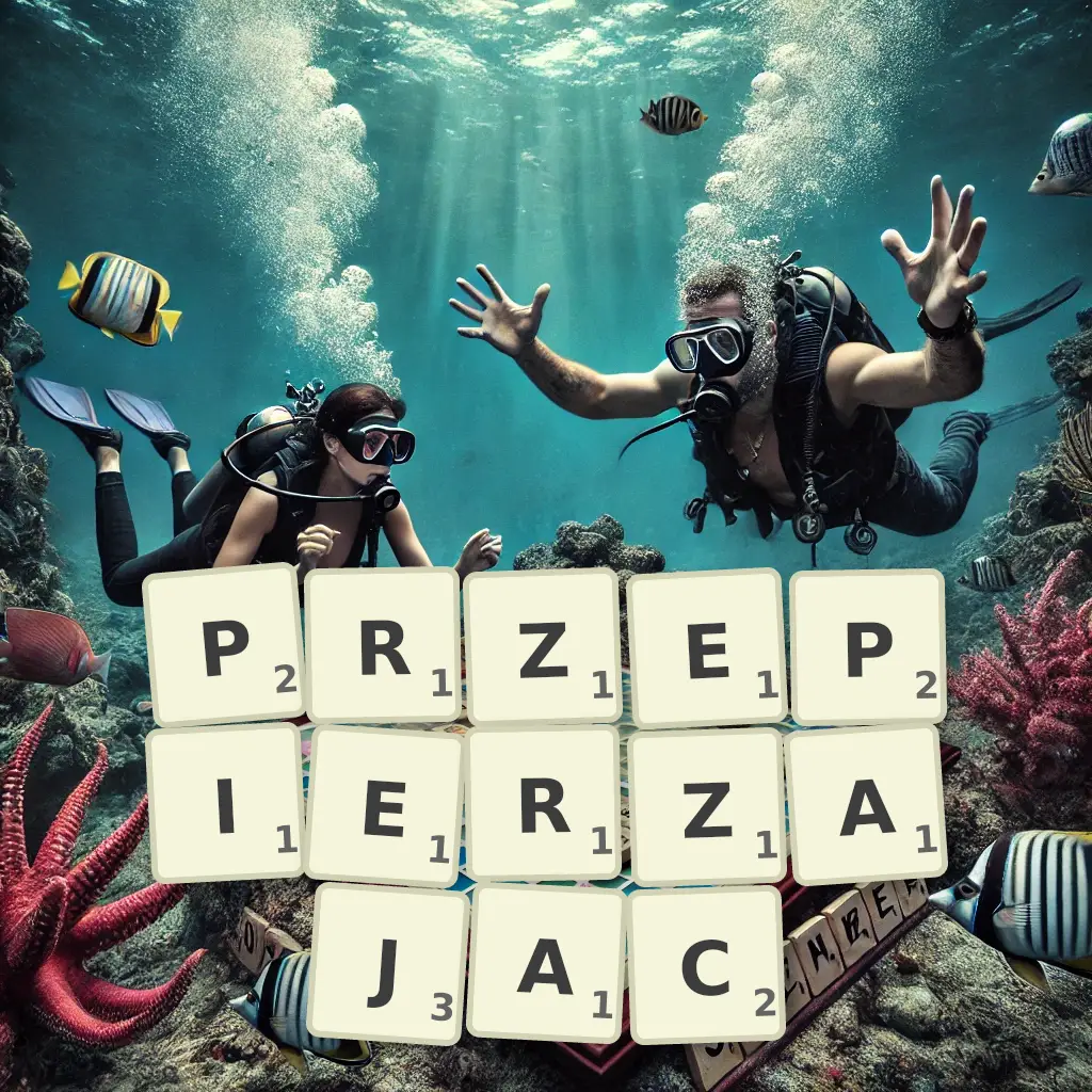 Słowa z liter PRZEPIERZAJĄC