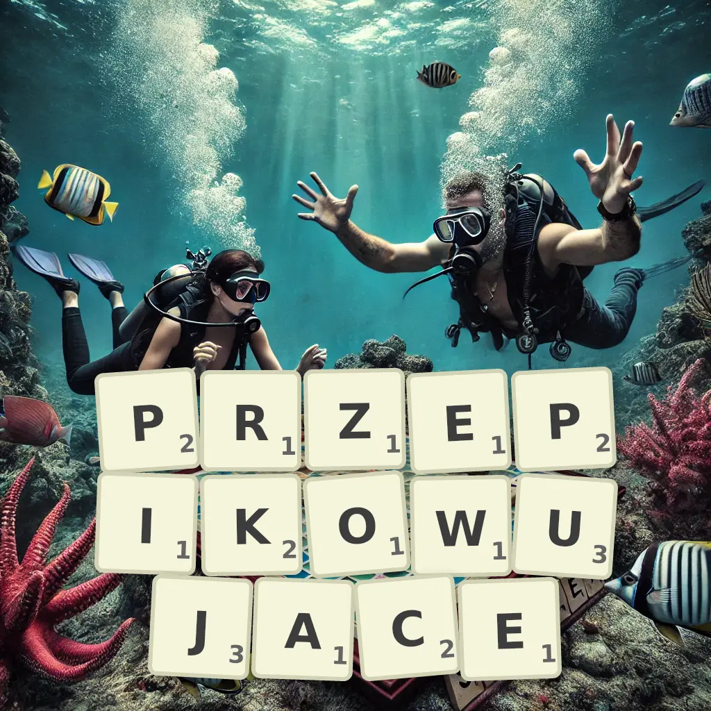Słowa z liter PRZEPIKOWUJĄCE