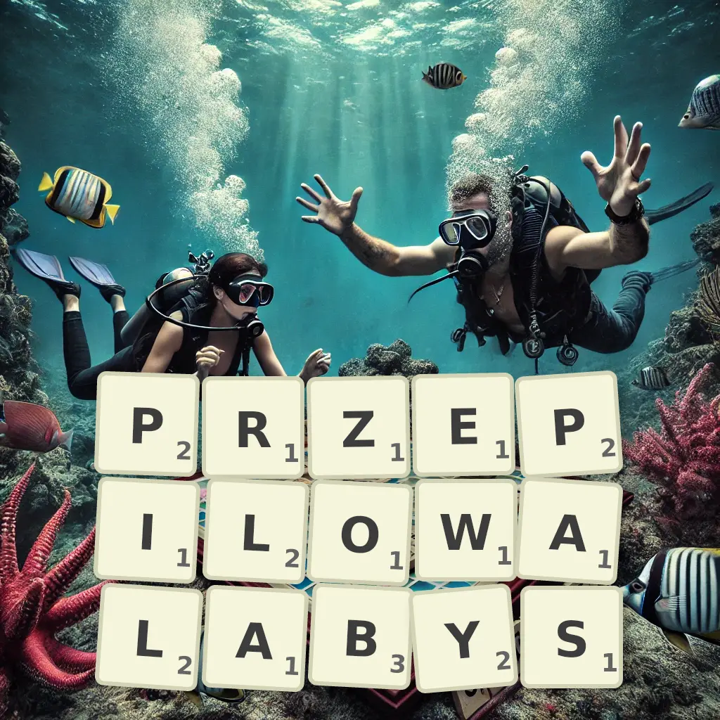 Słowa z liter PRZEPIŁOWAŁABYŚ