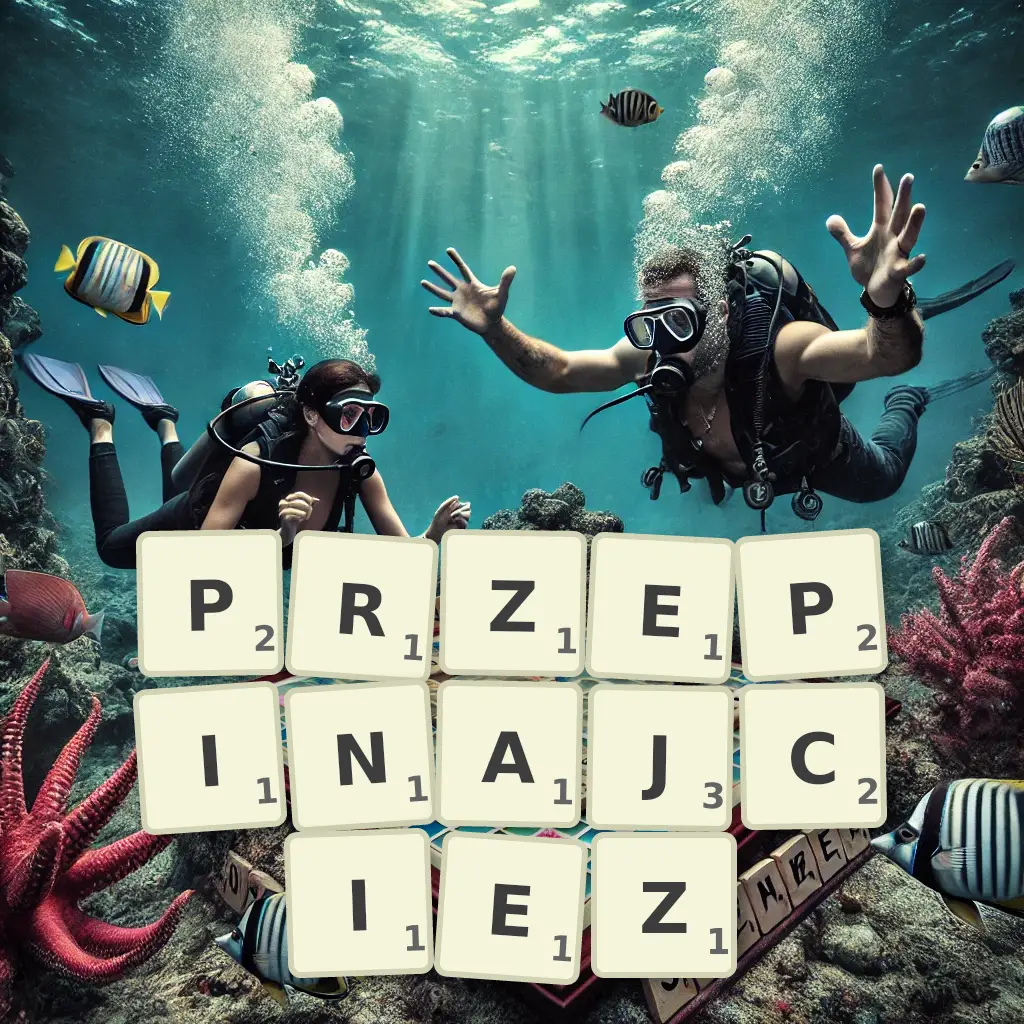 Słowa z liter PRZEPINAJCIEŻ