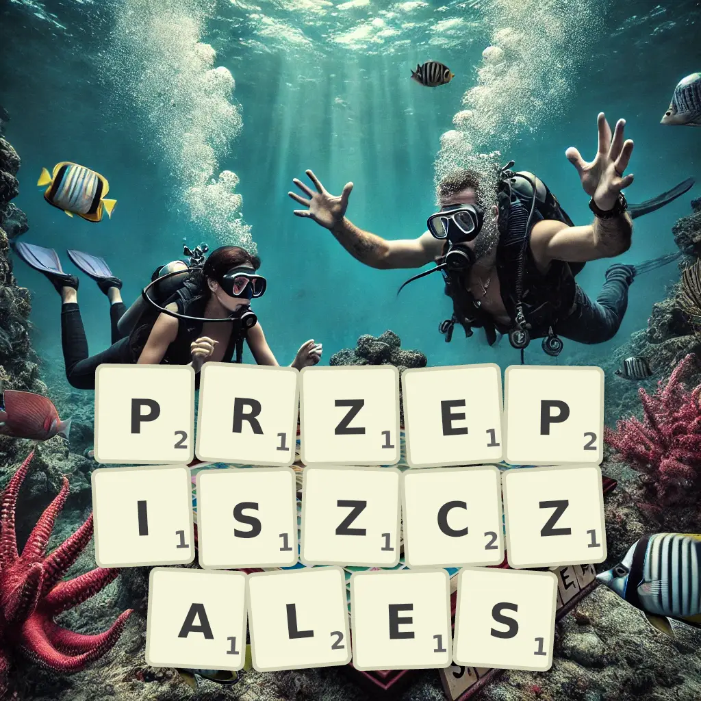 Słowa z liter PRZEPISZCZAŁEŚ