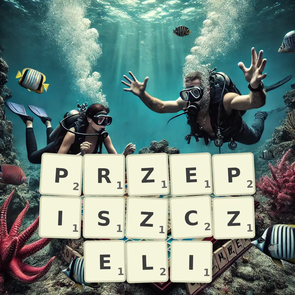 Lista słów z liter PRZEPISZCZELI Słowa z liter PRZEPISZCZELI