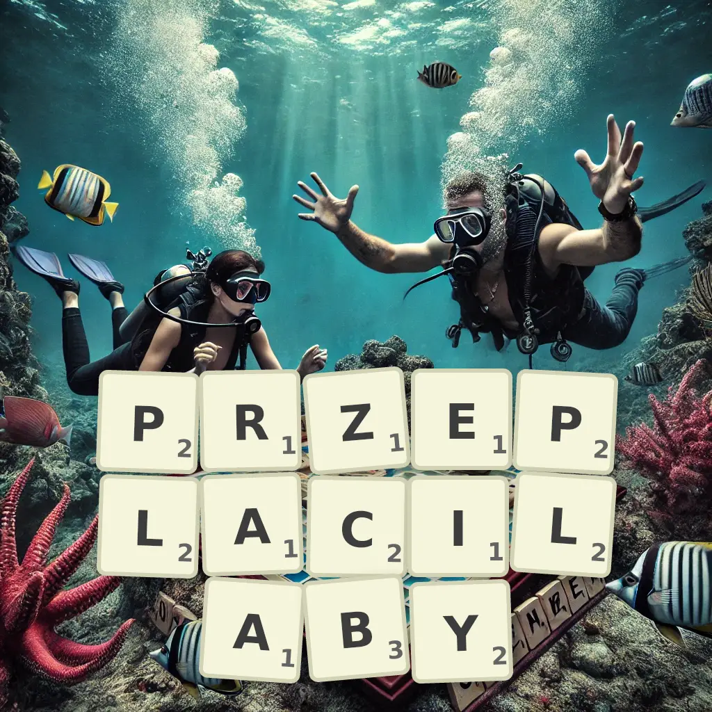 Słowa z liter PRZEPŁACIŁABY