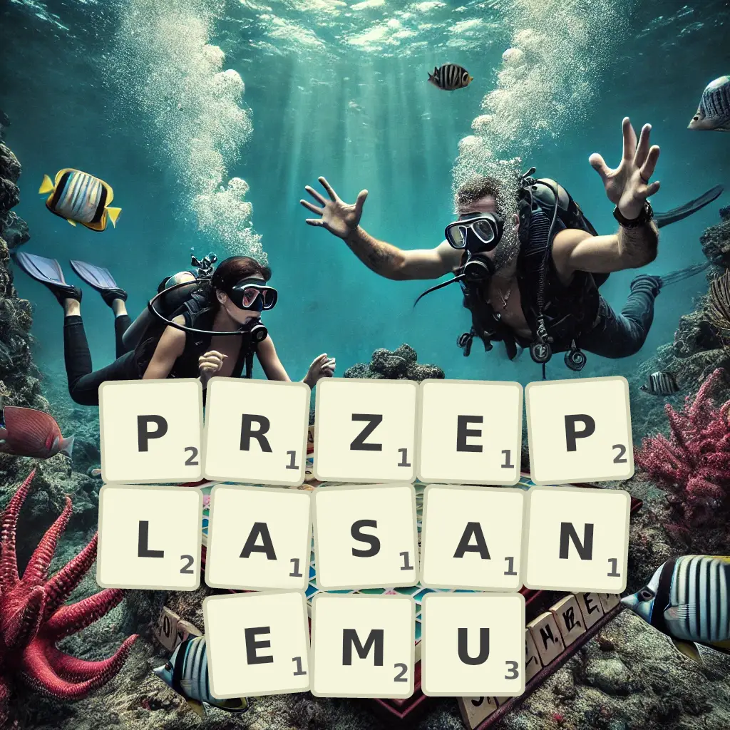 Lista słów z liter PRZEPLĄSANEMU Słowa z liter PRZEPLĄSANEMU