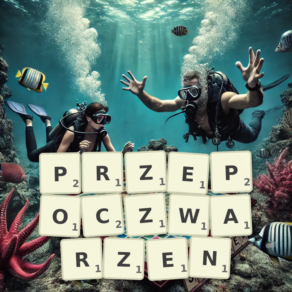 Słowa z liter PRZEPOCZWARZEŃ