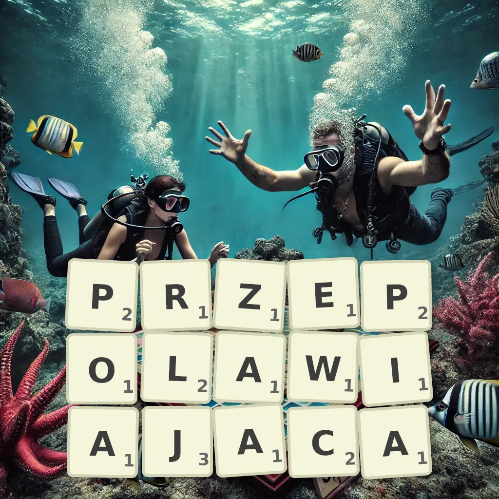 Słowa z liter PRZEPOŁAWIAJĄCĄ