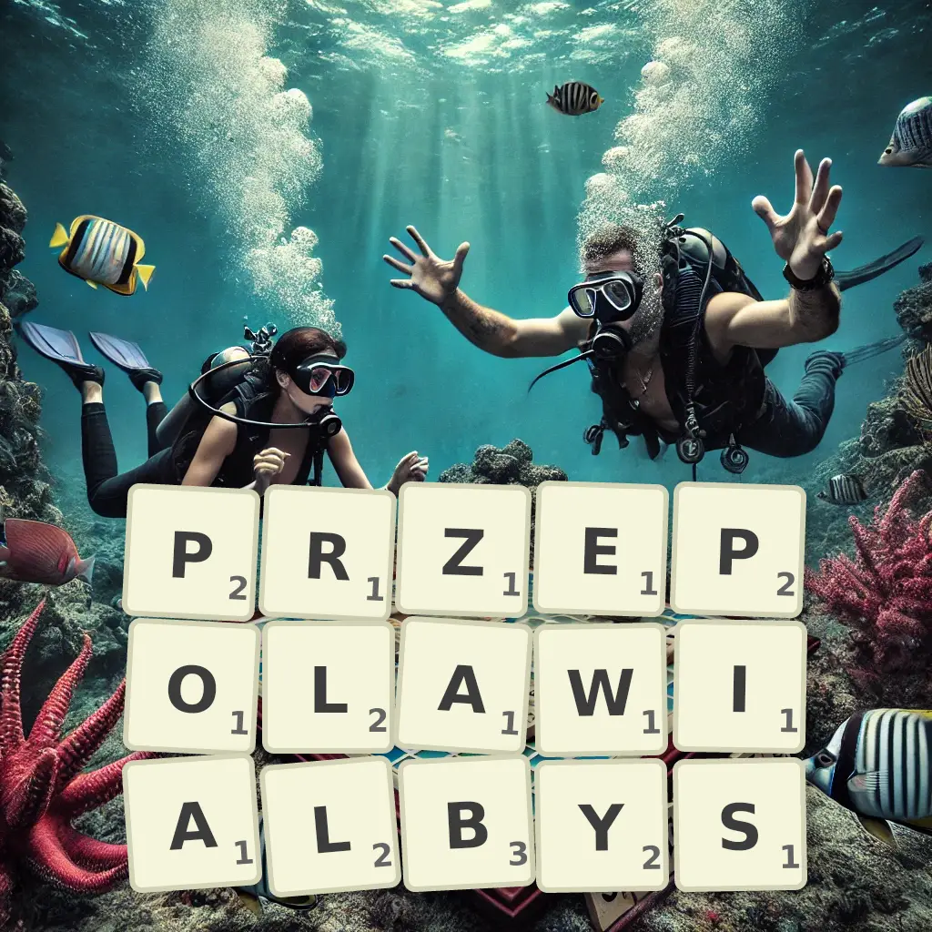 Słowa z liter PRZEPOŁAWIAŁBYŚ