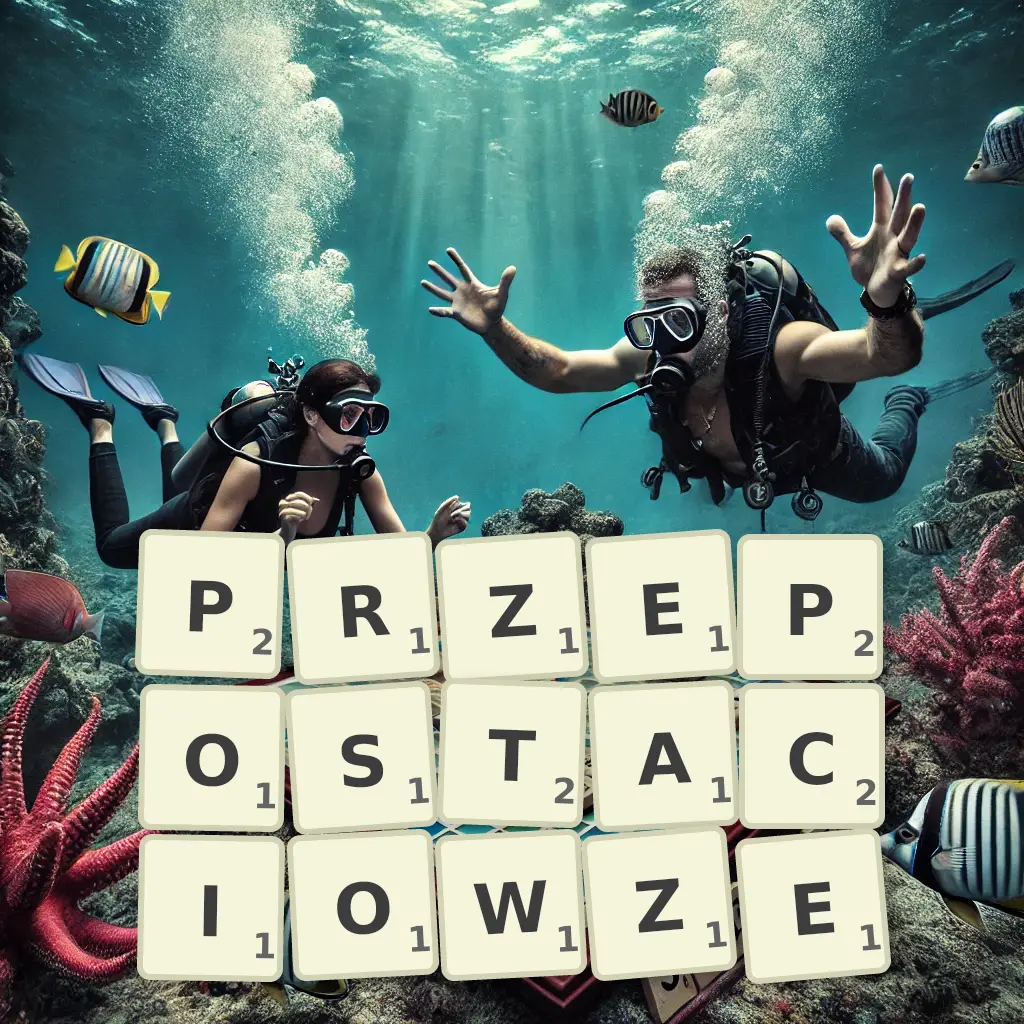 Słowa z liter PRZEPOSTACIÓWŻE