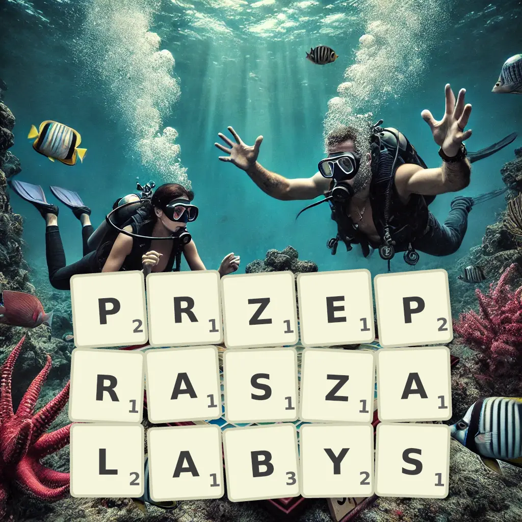 Słowa z liter PRZEPRASZAŁABYŚ