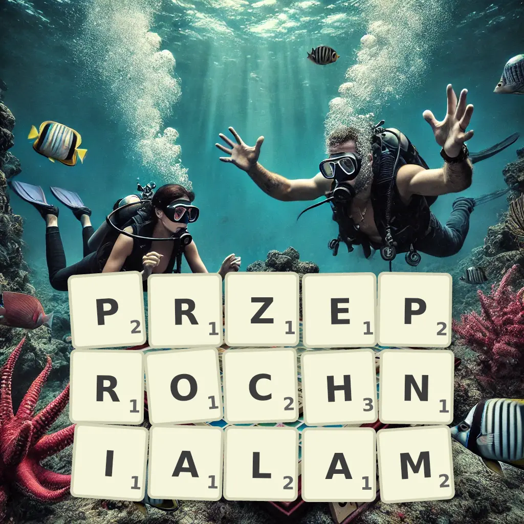 Słowa z liter PRZEPRÓCHNIAŁAM