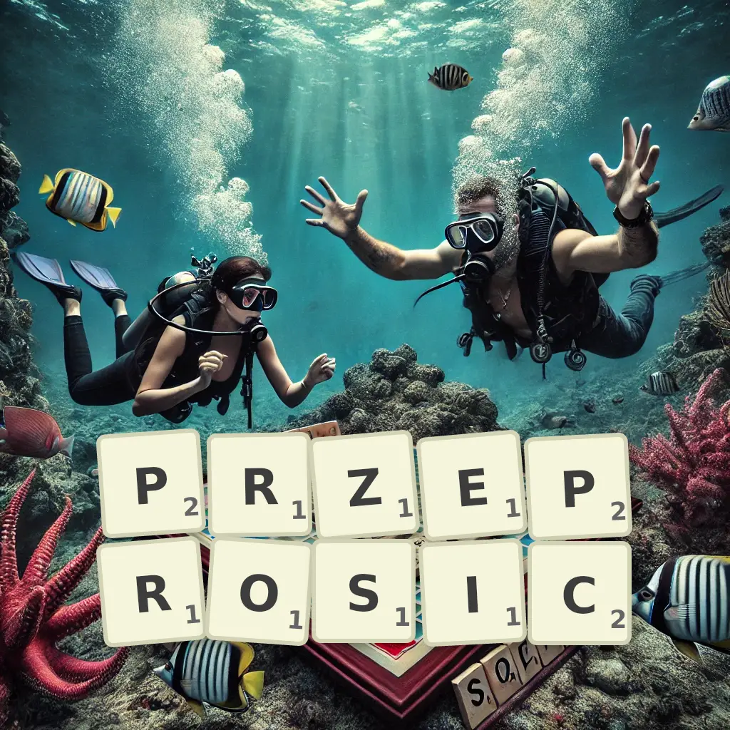 Słowa z liter PRZEPROSIĆ