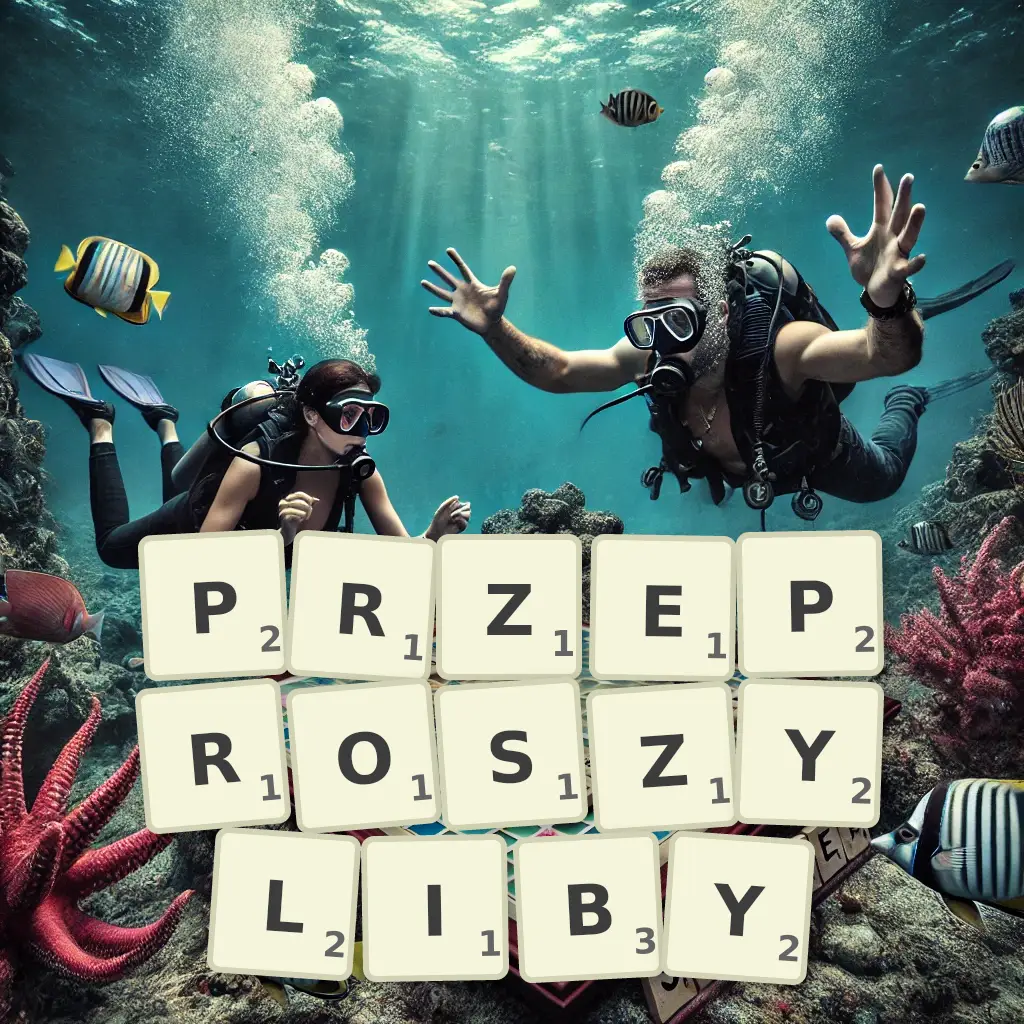 Słowa z liter PRZEPRÓSZYLIBY