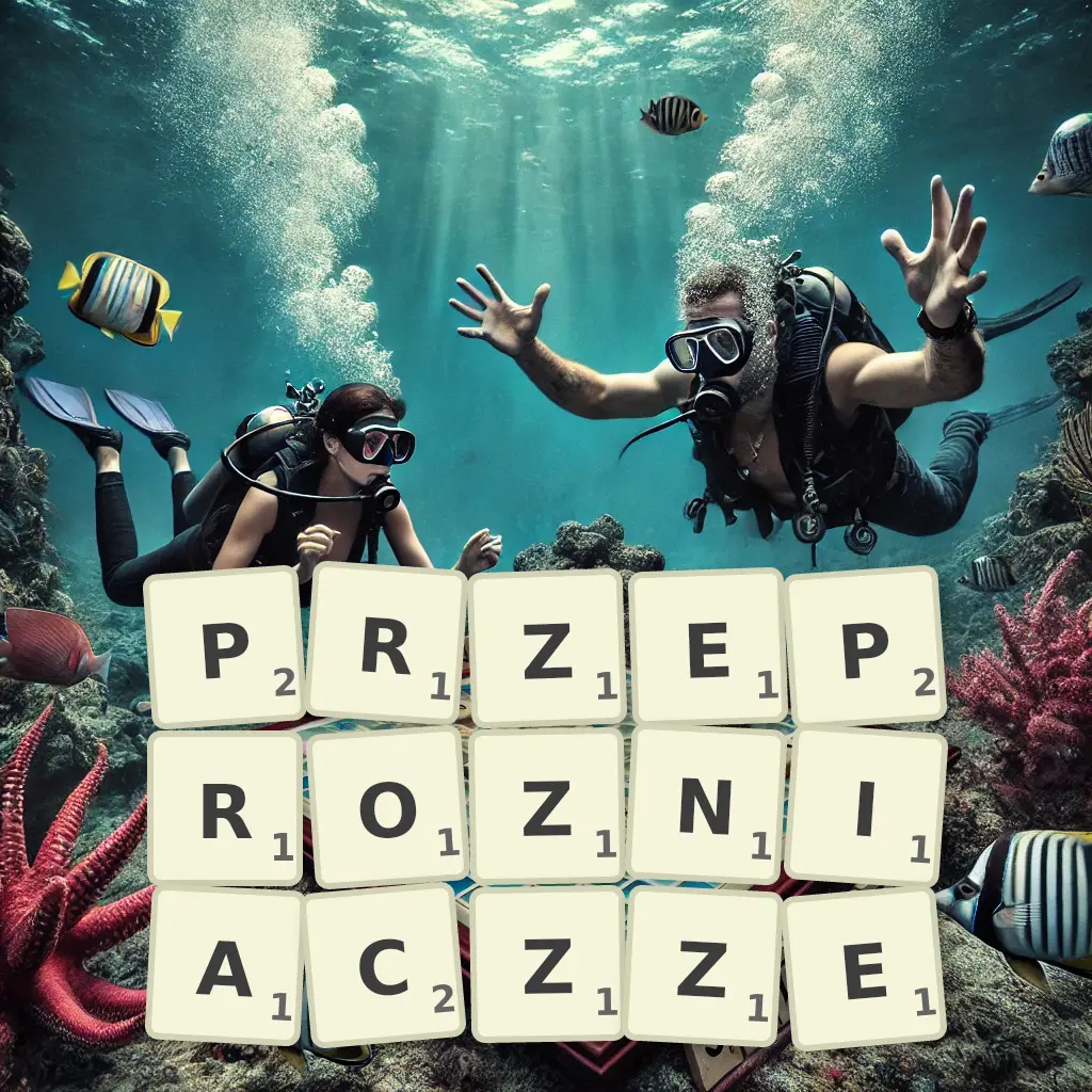 Słowa z liter PRZEPRÓŻNIACZŻE