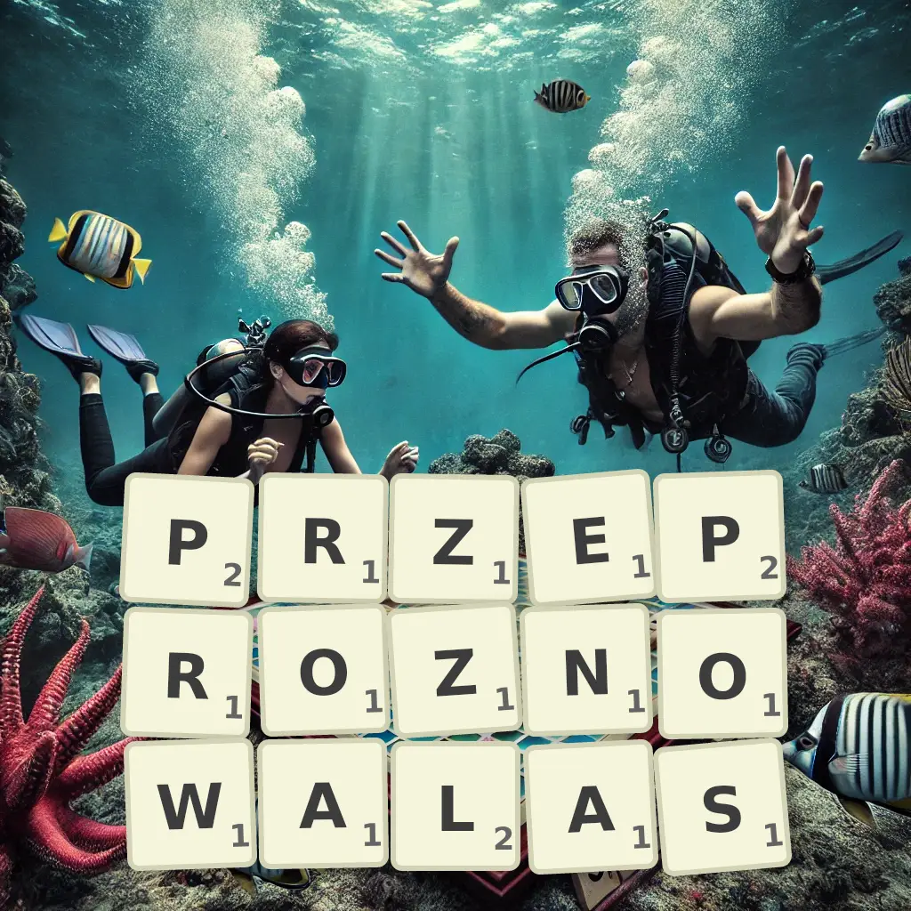 Słowa z liter PRZEPRÓŻNOWAŁAŚ