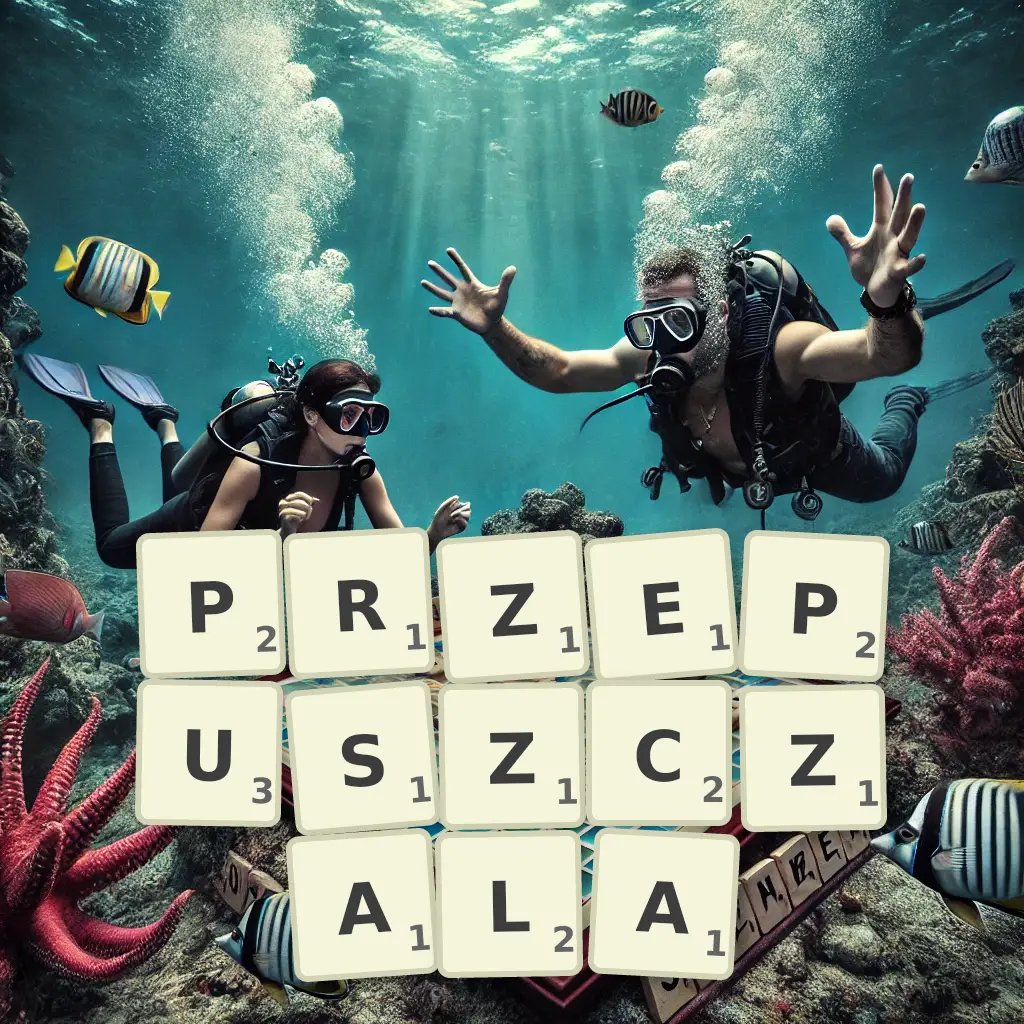 Słowa z liter PRZEPUSZCZAŁA