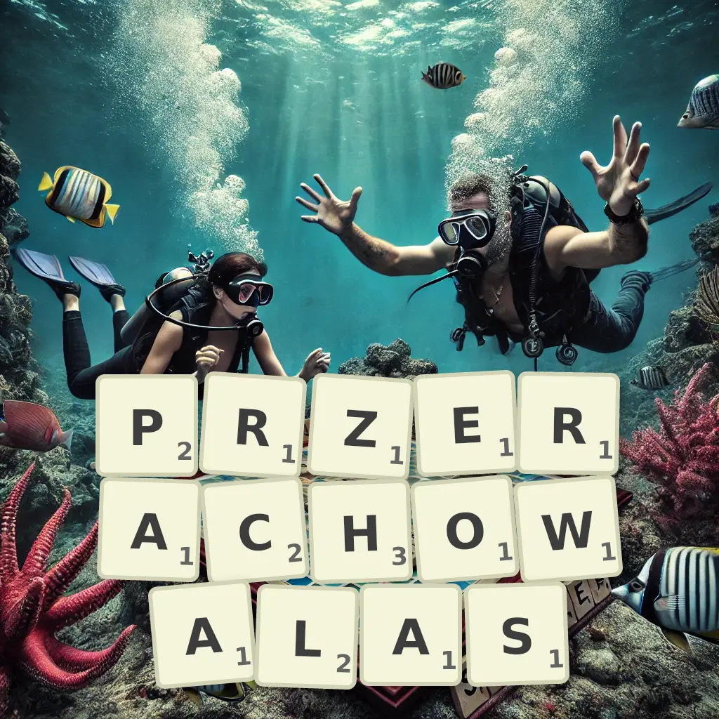 Słowa z liter PRZERACHOWAŁAŚ