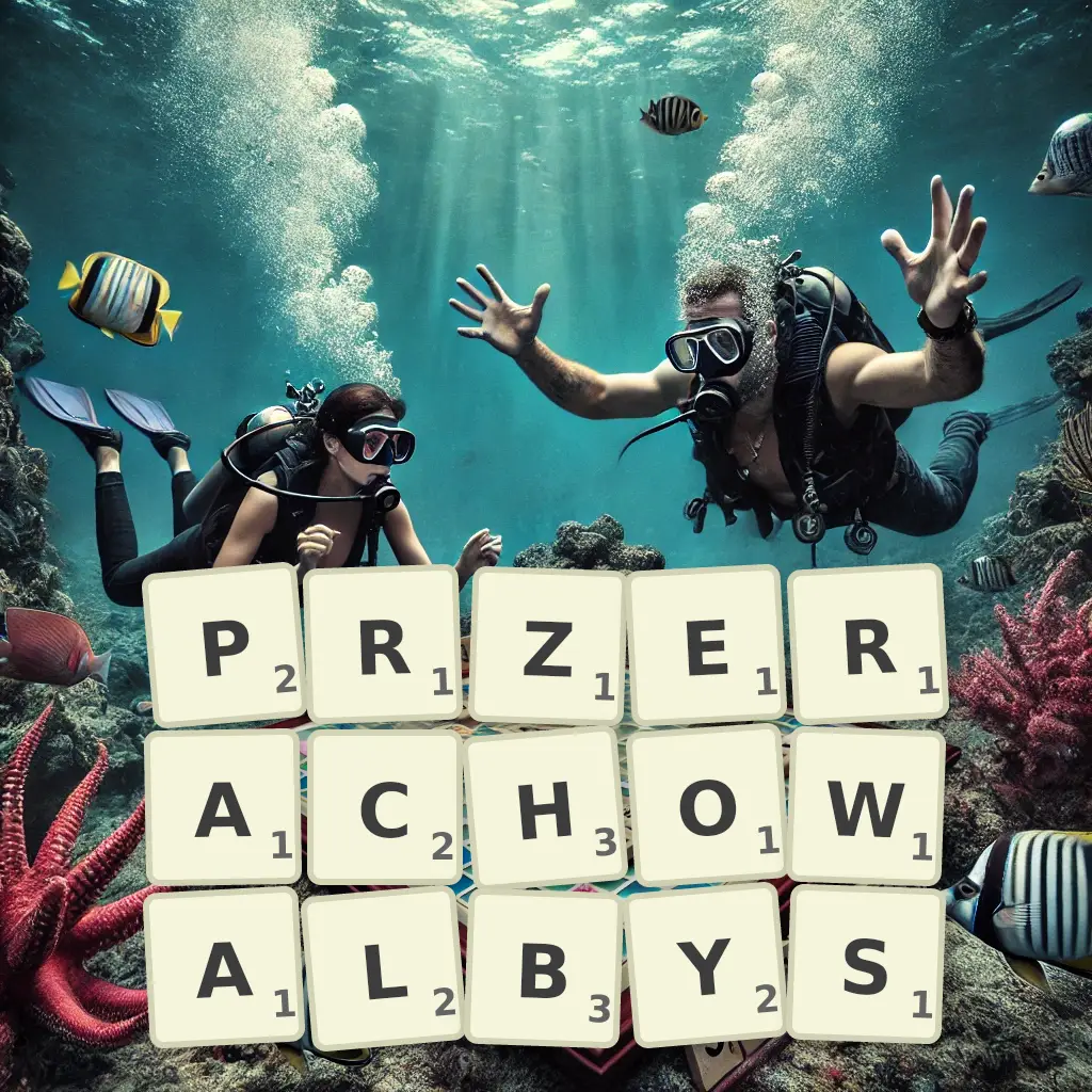 Słowa z liter PRZERACHOWAŁBYŚ