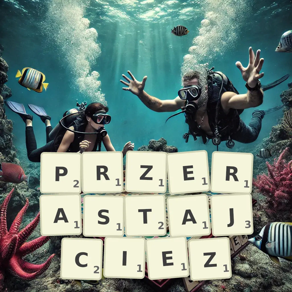 Słowa z liter PRZERASTAJCIEŻ