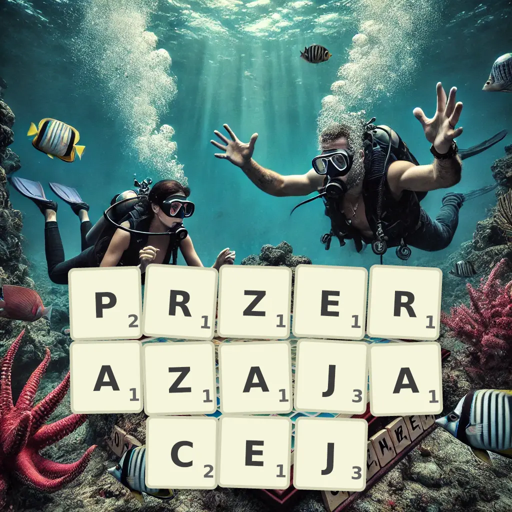 Słowa z liter PRZERAŻAJĄCEJ