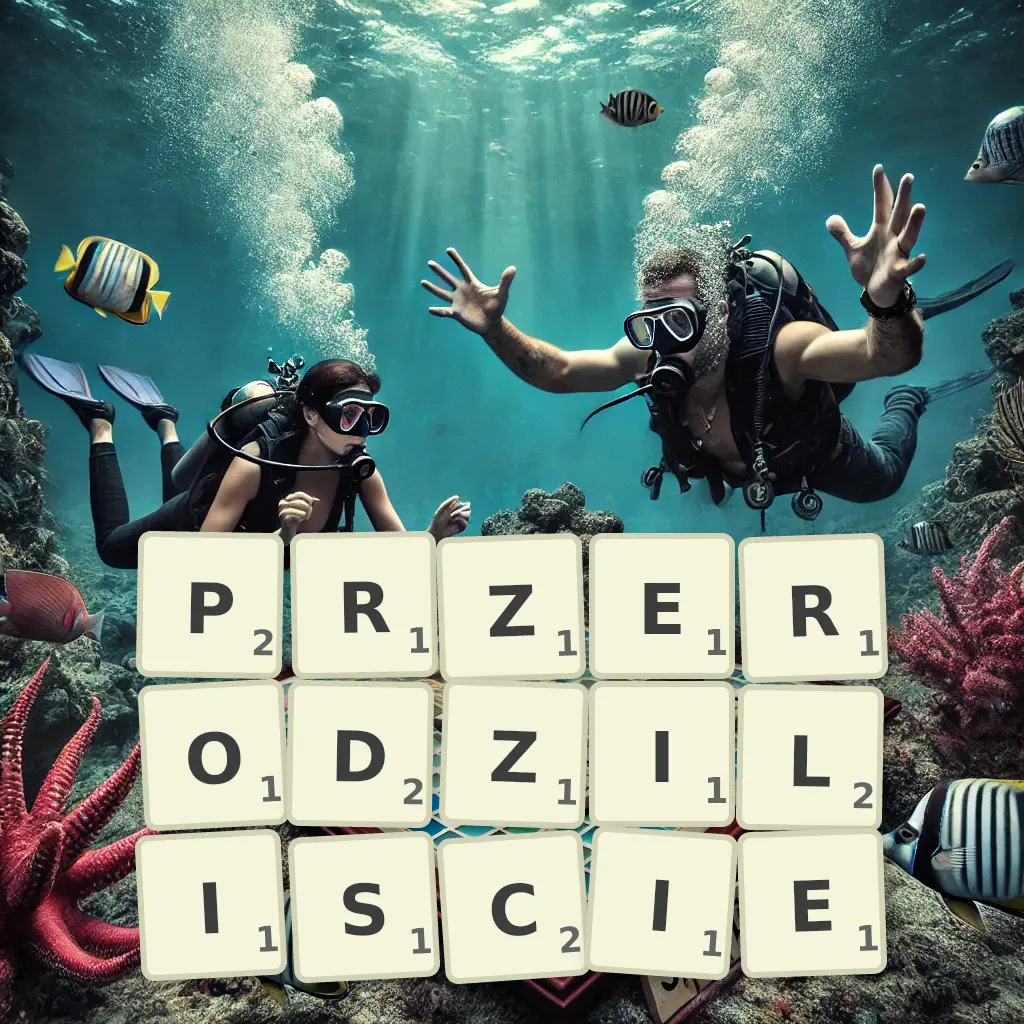 Słowa z liter PRZERODZILIŚCIE