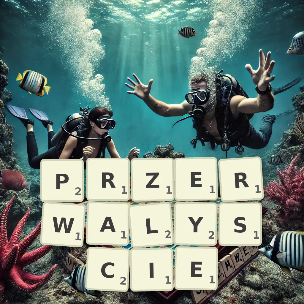 Słowa z liter PRZERWAŁYŚCIE