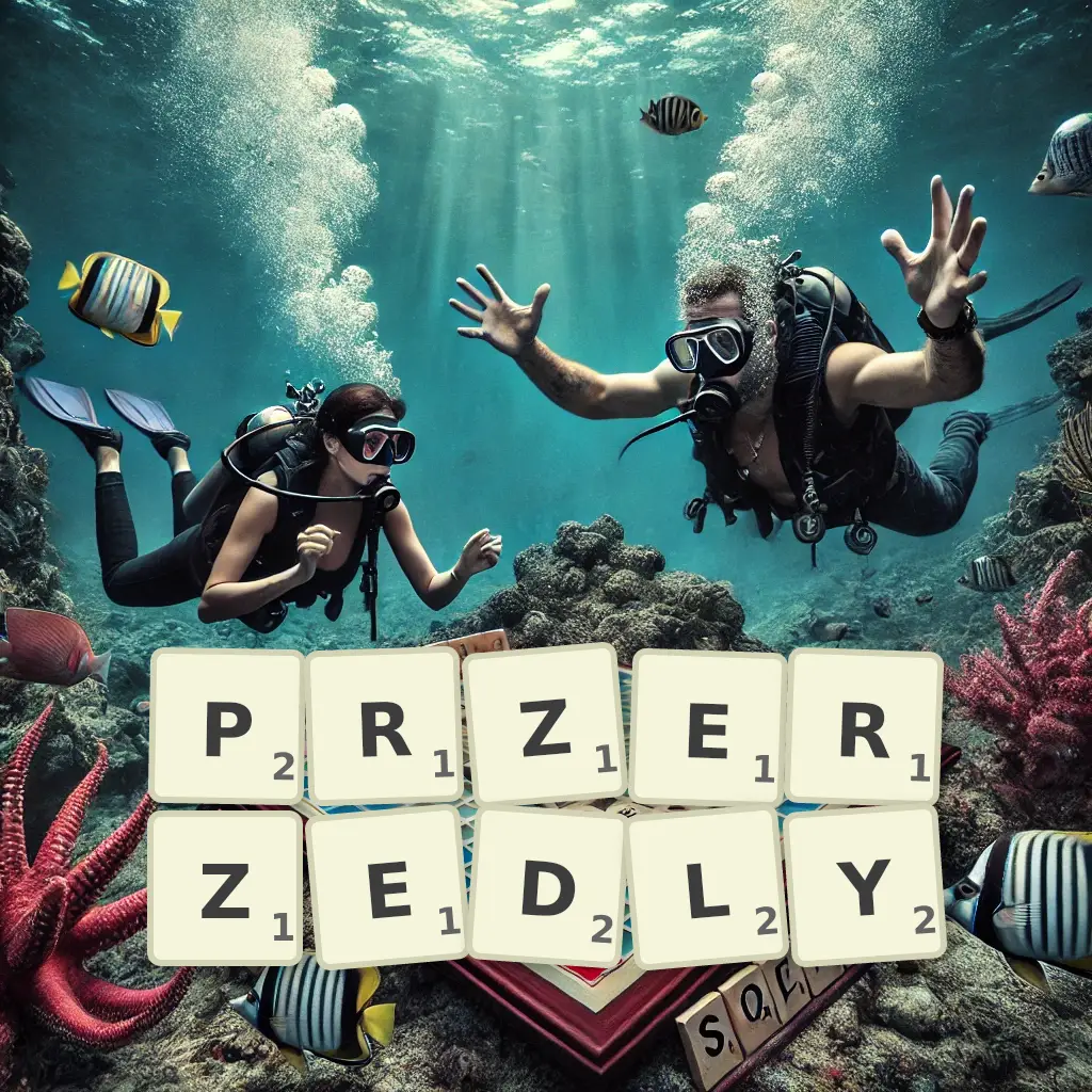 Słowa z liter PRZERZEDŁY