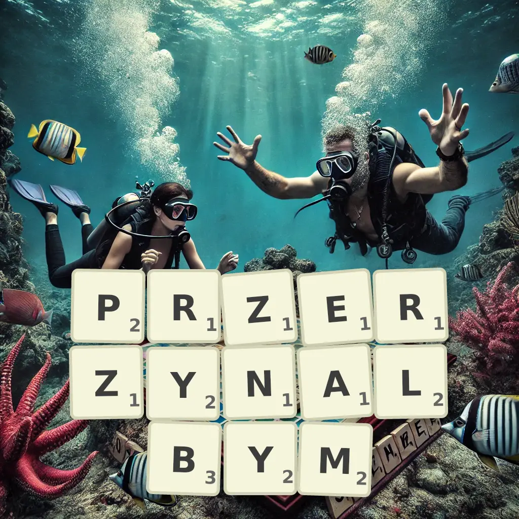 Słowa z liter PRZERZYNAŁBYM