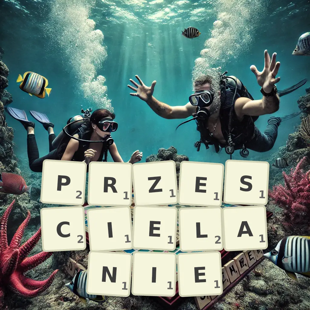 Słowa z liter PRZEŚCIELANIE