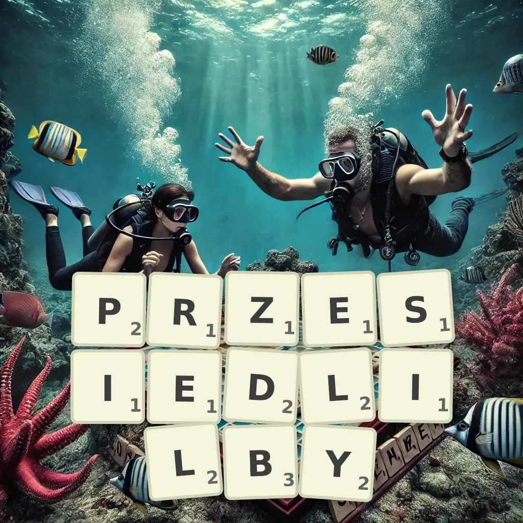 Słowa z liter PRZESIEDLIŁBY