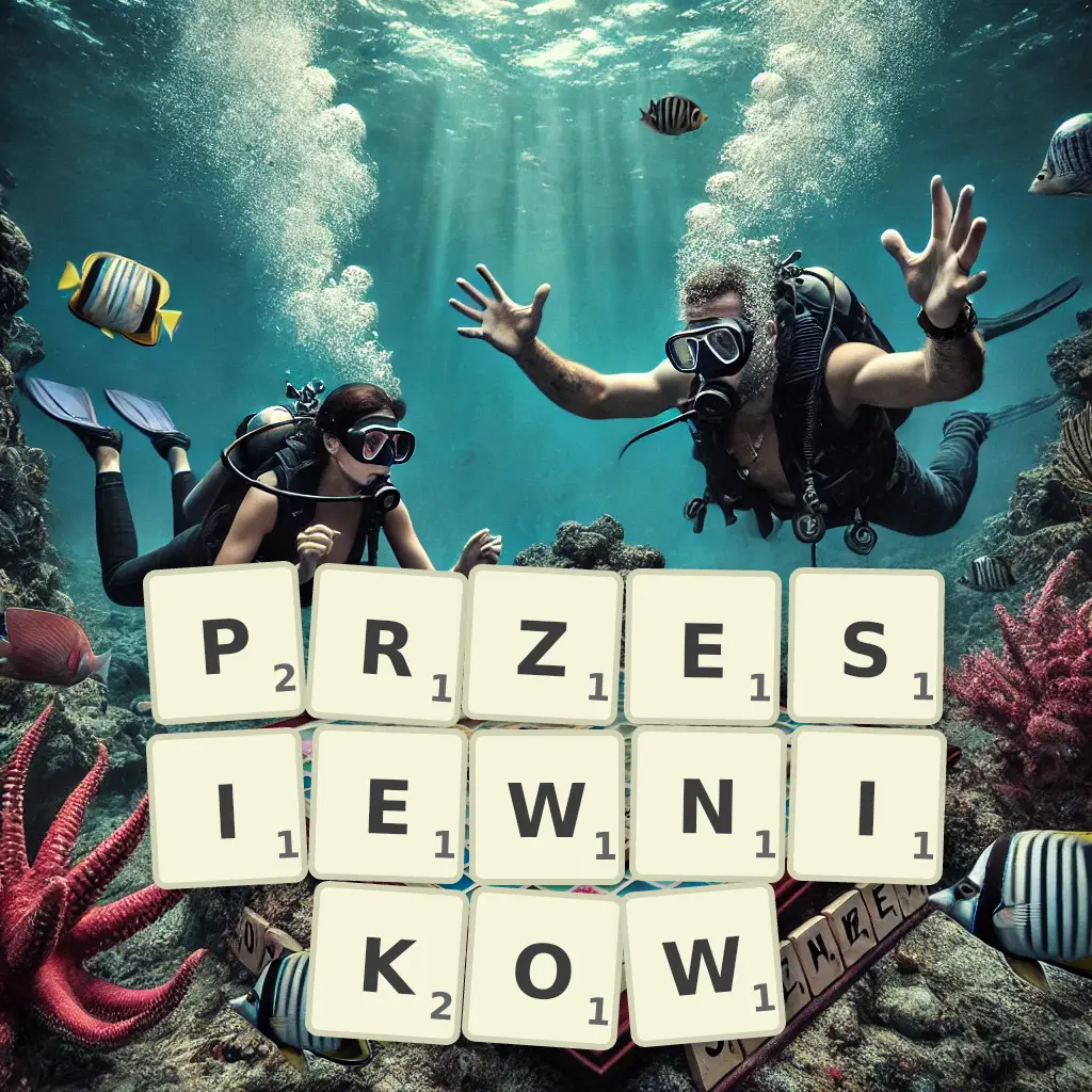 Słowa z liter PRZESIEWNIKÓW