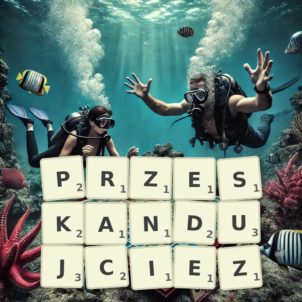 Słowa z liter PRZESKANDUJCIEŻ