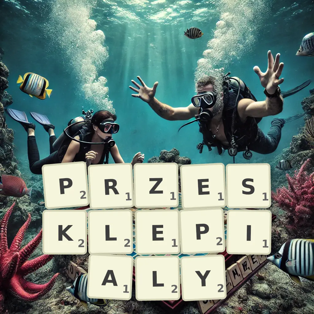 Słowa z liter PRZESKLEPIAŁY