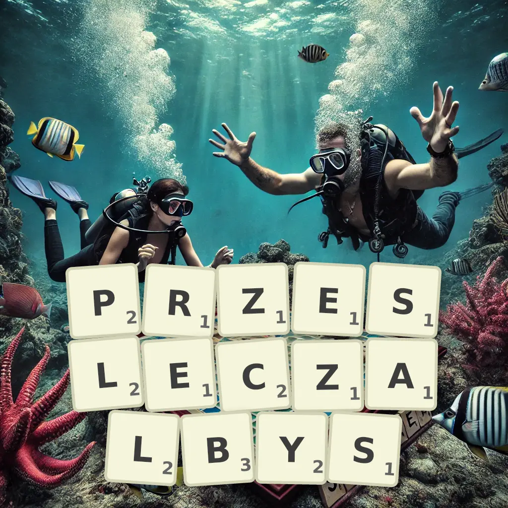 Słowa z liter PRZEŚLĘCZAŁBYŚ