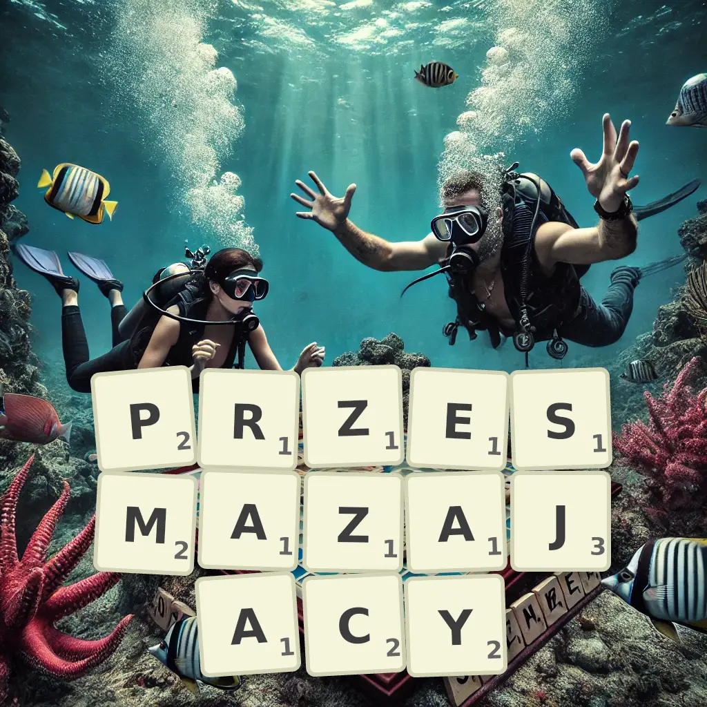 Słowa z liter PRZESMAŻAJĄCY