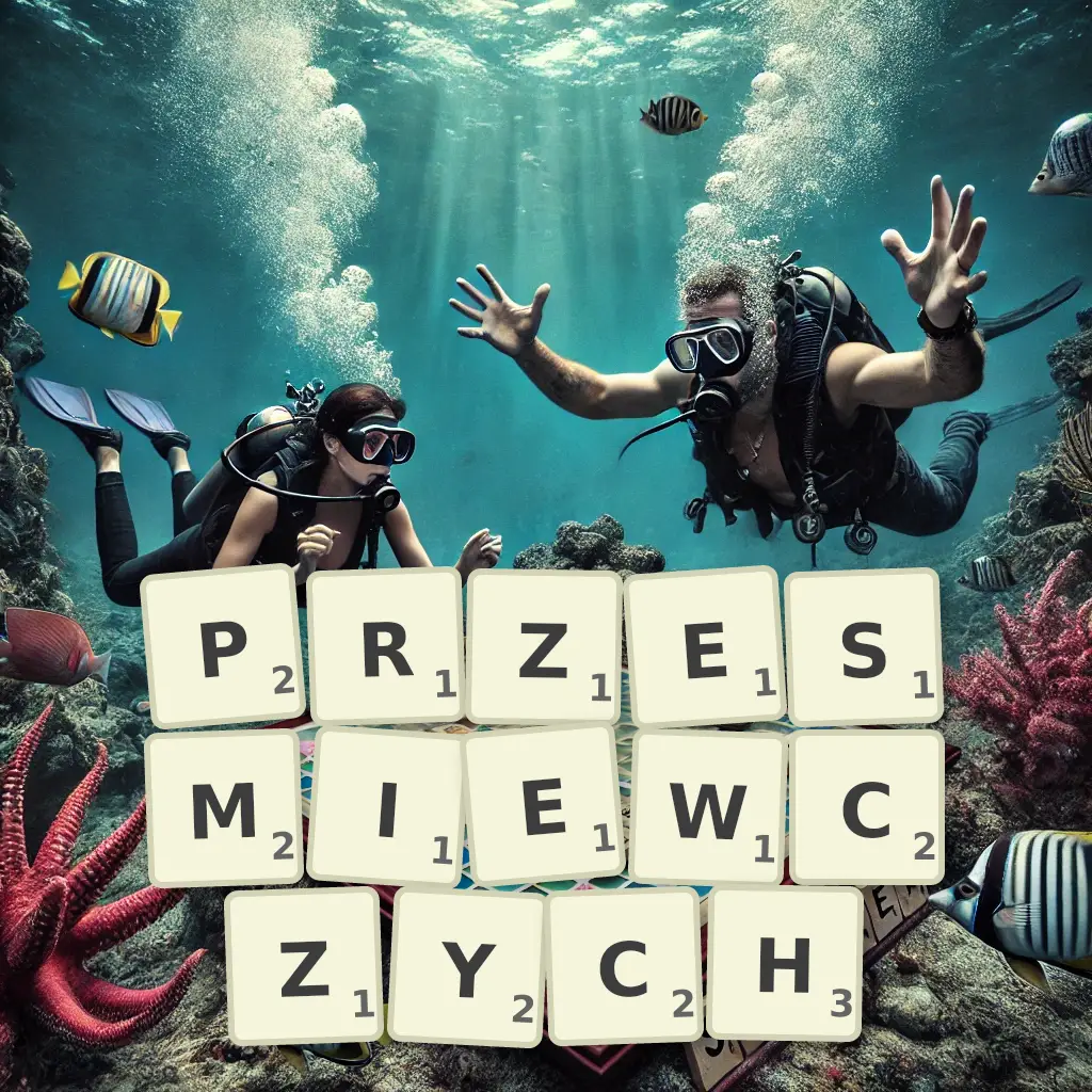 Słowa z liter PRZEŚMIEWCZYCH