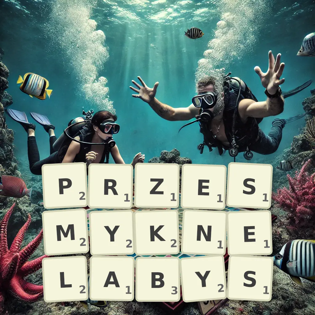 Słowa z liter PRZESMYKNĘŁABYŚ